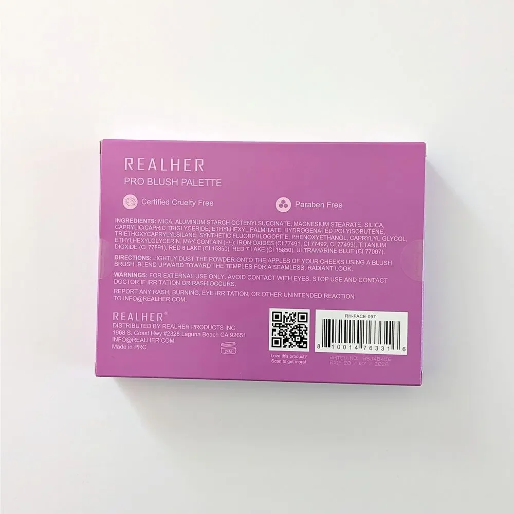 Realher You Are Brilliant Pro Blush Palette 0.66 oz (full size)